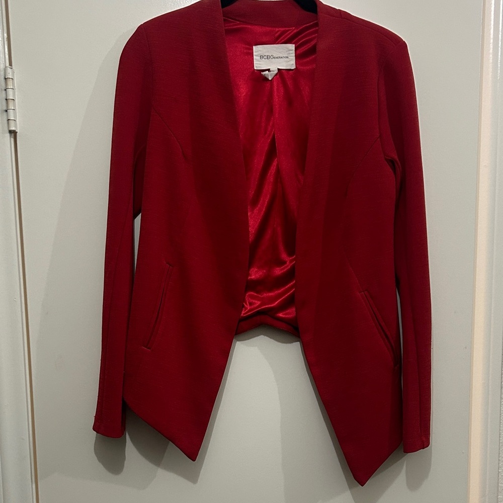 BCBGeneration Vibrant Red Blazer